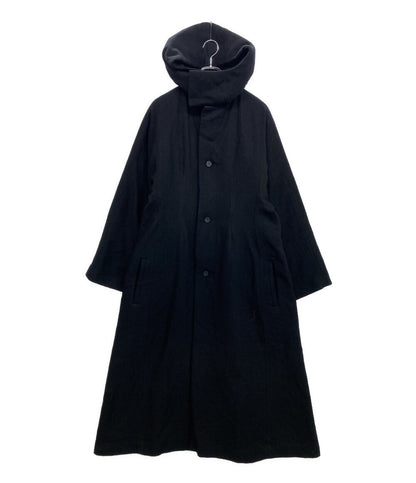 YOHJI YAMAMOTO FEMME コート OVERDYE WOOL VIERA REVERSIBLE COAT 25AW FL-C17-844 レディース SIZE 2 ヨウジヤマモトファム