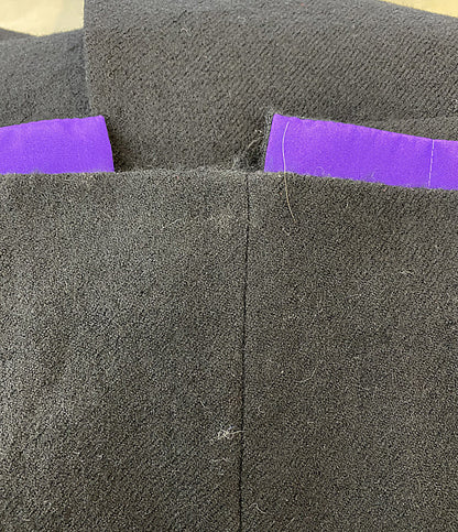 YOHJI YAMAMOTO FEMME コート OVERDYE WOOL VIERA REVERSIBLE COAT 25AW FL-C17-844 レディース SIZE 2 ヨウジヤマモトファム