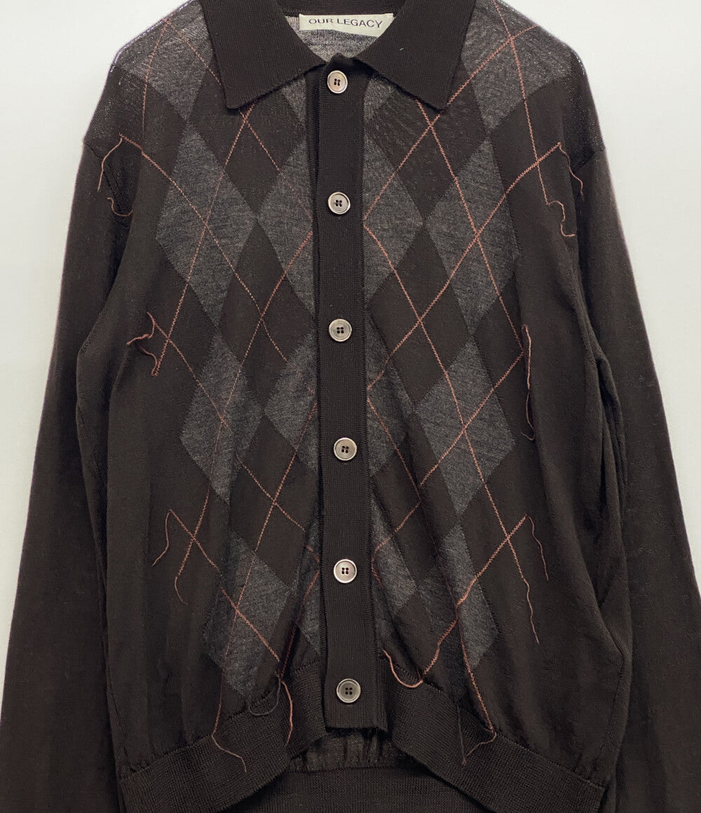 OUR LEGACY カーディガン EVENING POLO 25AW メンズ SIZE 44 アワーレガシー
