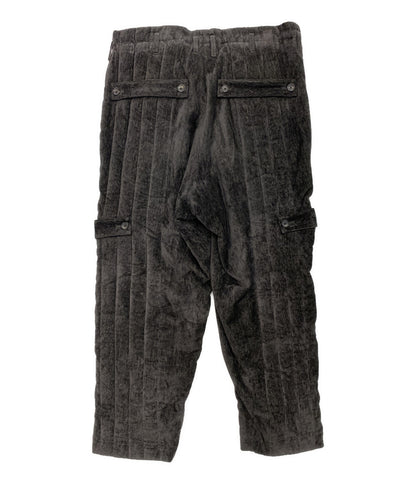 YOHJI YAMAMOTO POUR HOMME パンツ INEN VELVET TAB DETAIL PADDED PANTS 25AW HL-P17-314 メンズ SIZE 2 ヨウジヤマモトプールオム