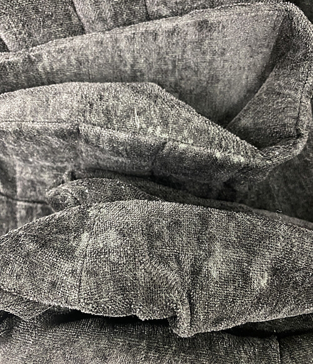 YOHJI YAMAMOTO POUR HOMME パンツ INEN VELVET TAB DETAIL PADDED PANTS 25AW HL-P17-314 メンズ SIZE 2 ヨウジヤマモトプールオム
