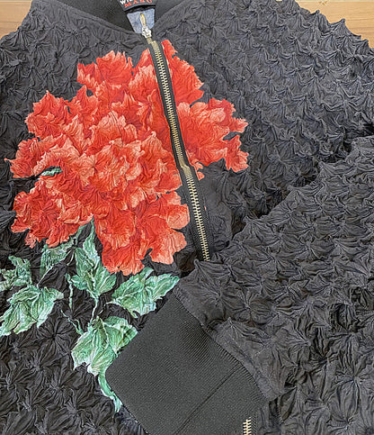 美品 WILDSIDE x M A S U ワイルドサイド マス ブルゾン PEONY SPIKY JACKET SJ-Y06-905 メンズ SIZE 50