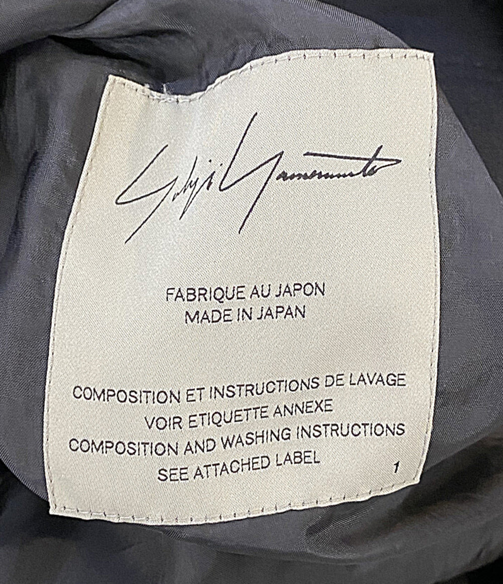 YOHJI YAMAMOTO FEMME コート FLANNEL P SHOULDER BELTED COAT 25AW FL-C03-117 レディース SIZE 1 ヨウジヤマモトファム
