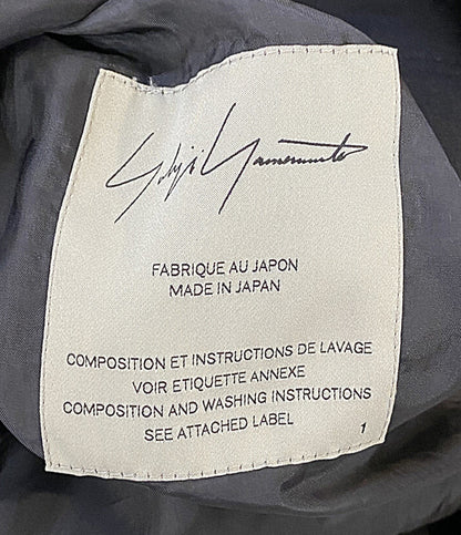 YOHJI YAMAMOTO FEMME コート FLANNEL P SHOULDER BELTED COAT 25AW FL-C03-117 レディース SIZE 1 ヨウジヤマモトファム