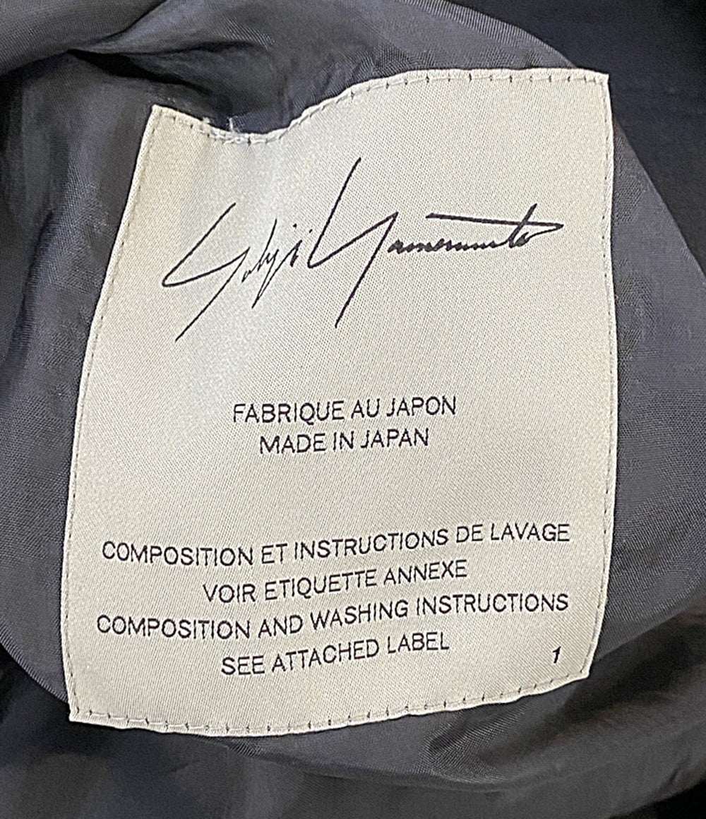 YOHJI YAMAMOTO FEMME コート FLANNEL P SHOULDER BELTED COAT 25AW FL-C03-117 レディース SIZE 1 ヨウジヤマモトファム