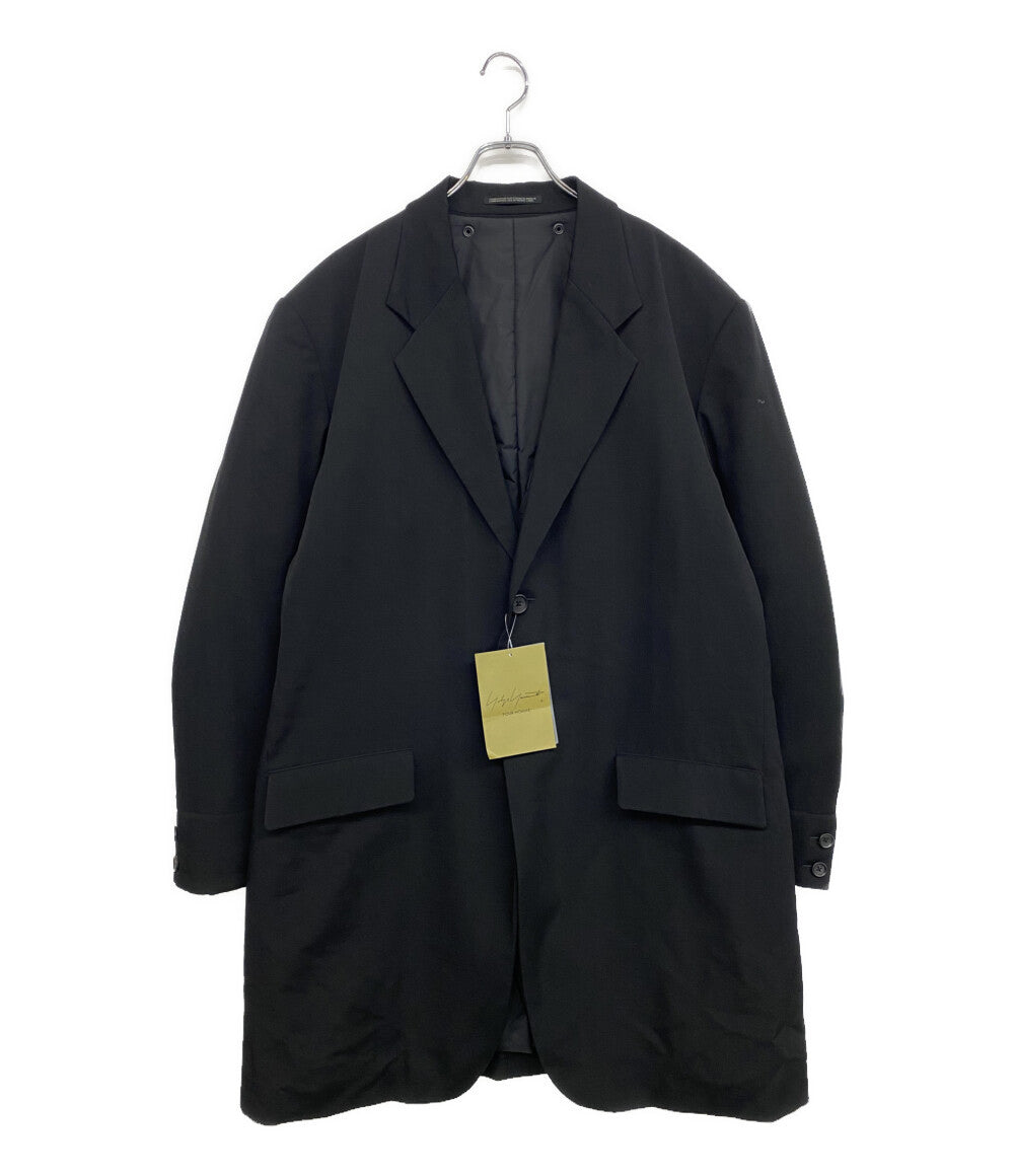 YOHJI YAMAMOTO POUR HOMME テーラードジャケット WOOL GABARDINE REVERSIBLE JACKET 25AW HL-J25-835 メンズ SIZE 4 ヨウジヤマモトプールオム