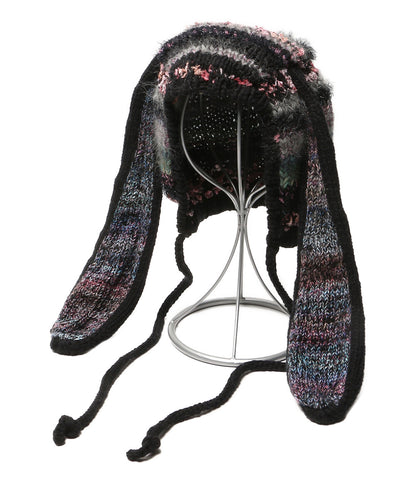 rurumu ルルムウ ニット帽 usa-mimi knit cap rrm23AW-GS02 レディース SIZE FREE