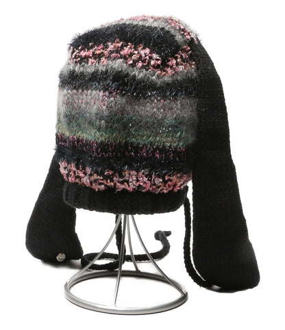 rurumu ルルムウ ニット帽 usa-mimi knit cap rrm23AW-GS02 レディース SIZE FREE