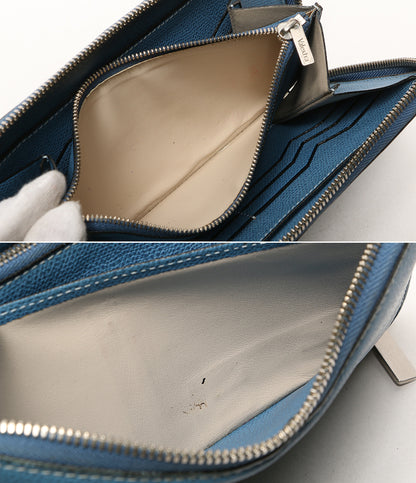 Valextra 長財布 ラウンドジップ メンズ ヴァレクストラ