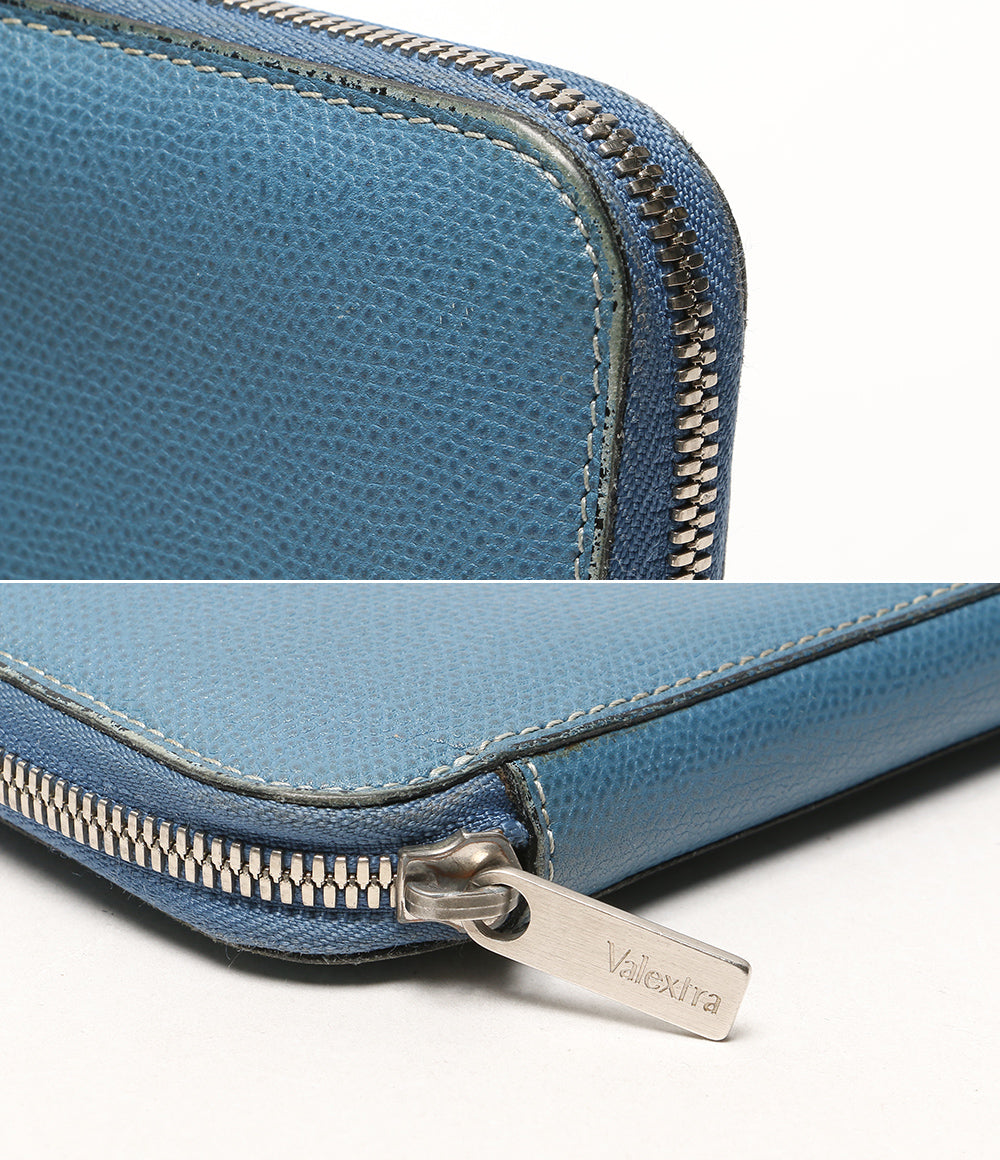 Valextra 長財布 ラウンドジップ メンズ ヴァレクストラ