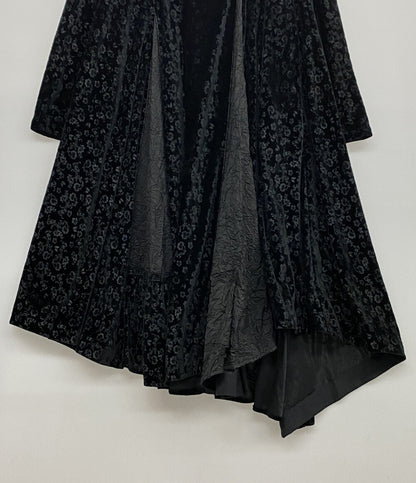 RENLI SU レンリー・スー ベロアフリルワンピース レディース SIZE M