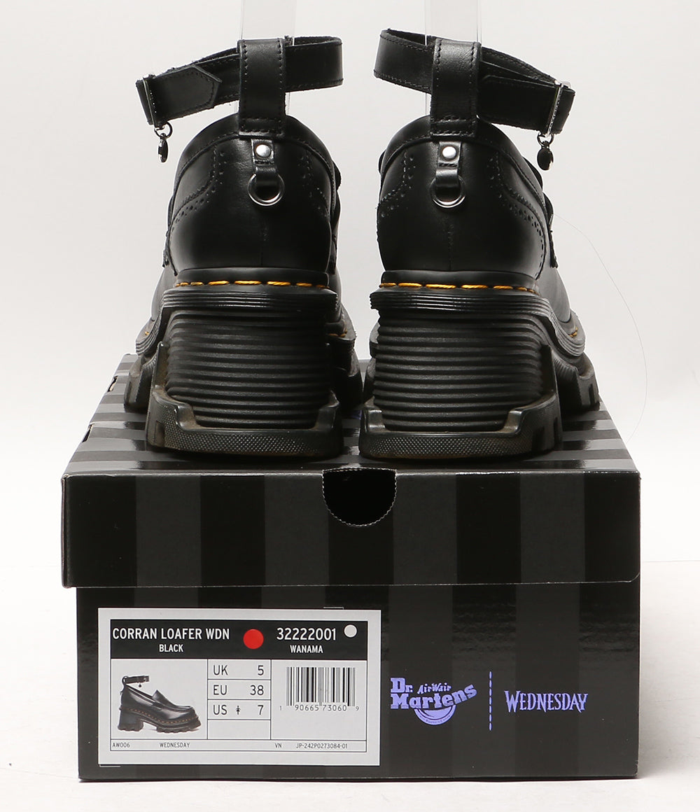 Dr. Martens×Wednesday ウェンズデー ローファー CORRAN レディース SIZE UK 5 ドクターマーチン