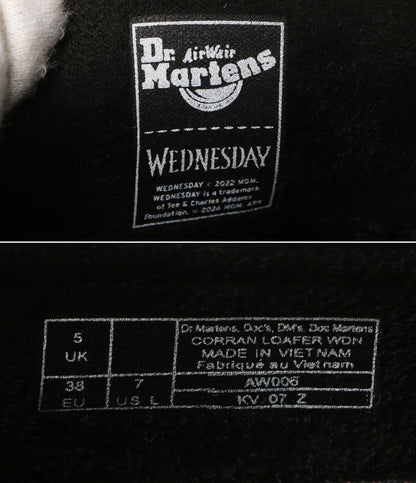 Dr. Martens×Wednesday ウェンズデー ローファー CORRAN レディース SIZE UK 5 ドクターマーチン