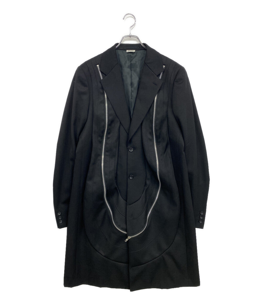 COMME des GARCONS HOMME PLUS ロングテーラードジャケット 23AW PL-J038 メンズ SIZE L コムデギャルソンオムプリュス