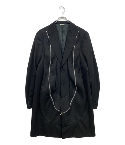COMME des GARCONS HOMME PLUS ロングテーラードジャケット 23AW PL-J038 メンズ SIZE L コムデギャルソンオムプリュス