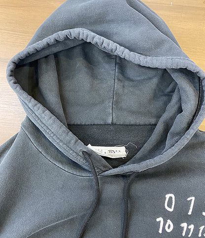 MM6 ロゴプリントプルオーバーパーカー オーバーサイズ 24AW SH2GU0012 メンズ SIZE S エムエムシックス