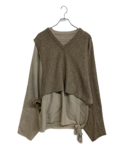 Maison Margiela ニット レイヤードニット S50FZ0026 メンズ SIZE 1 メゾンマルジェラ