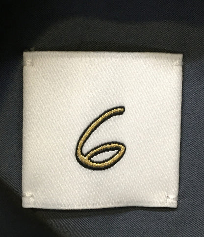 6(ROKU) ロク カラーブラウス EMBROIDERY COLLAR BLOUSE 21SS レディース SIZE L