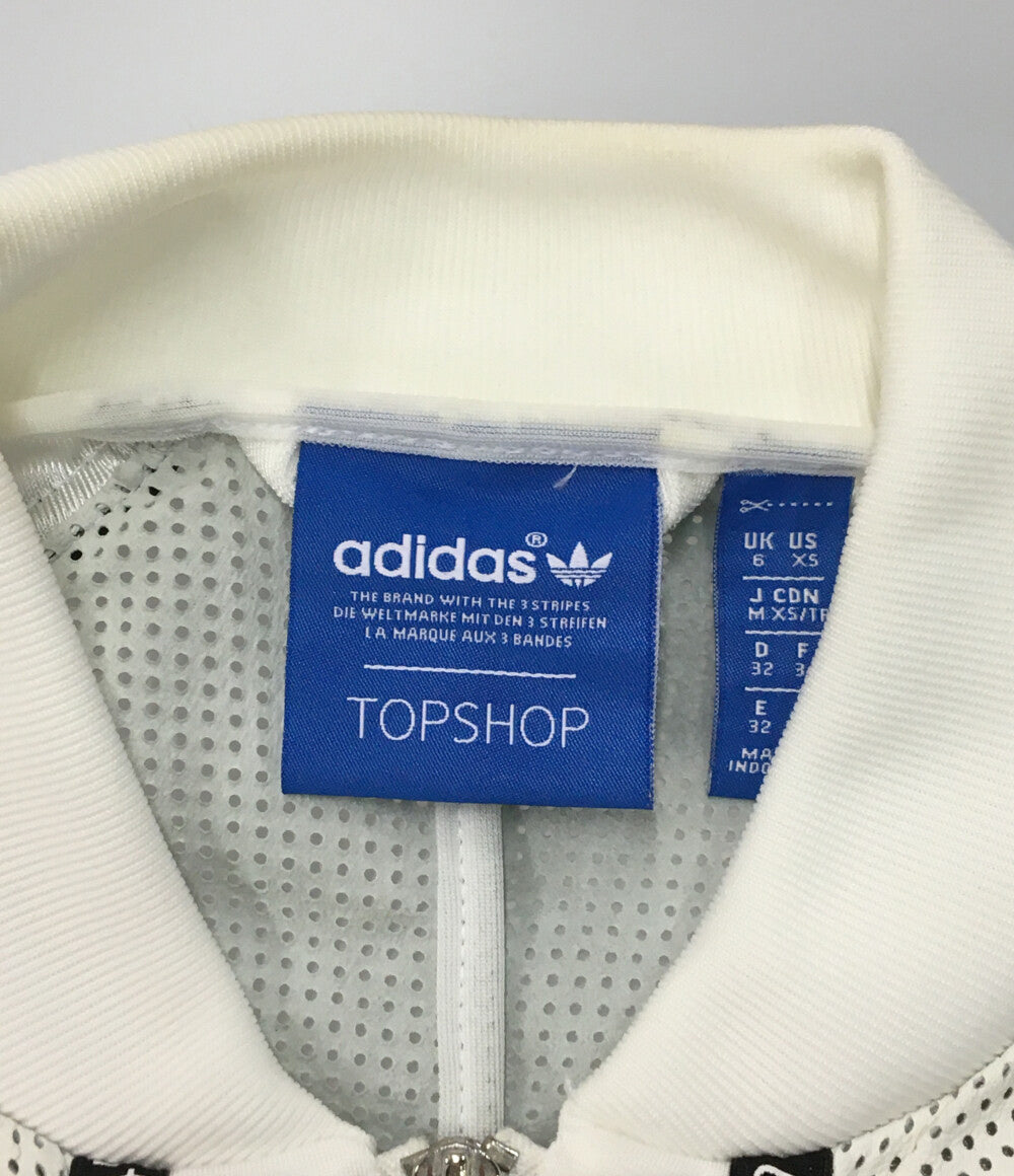 アディダス トップショップ トラックジャージ パンチングレザー