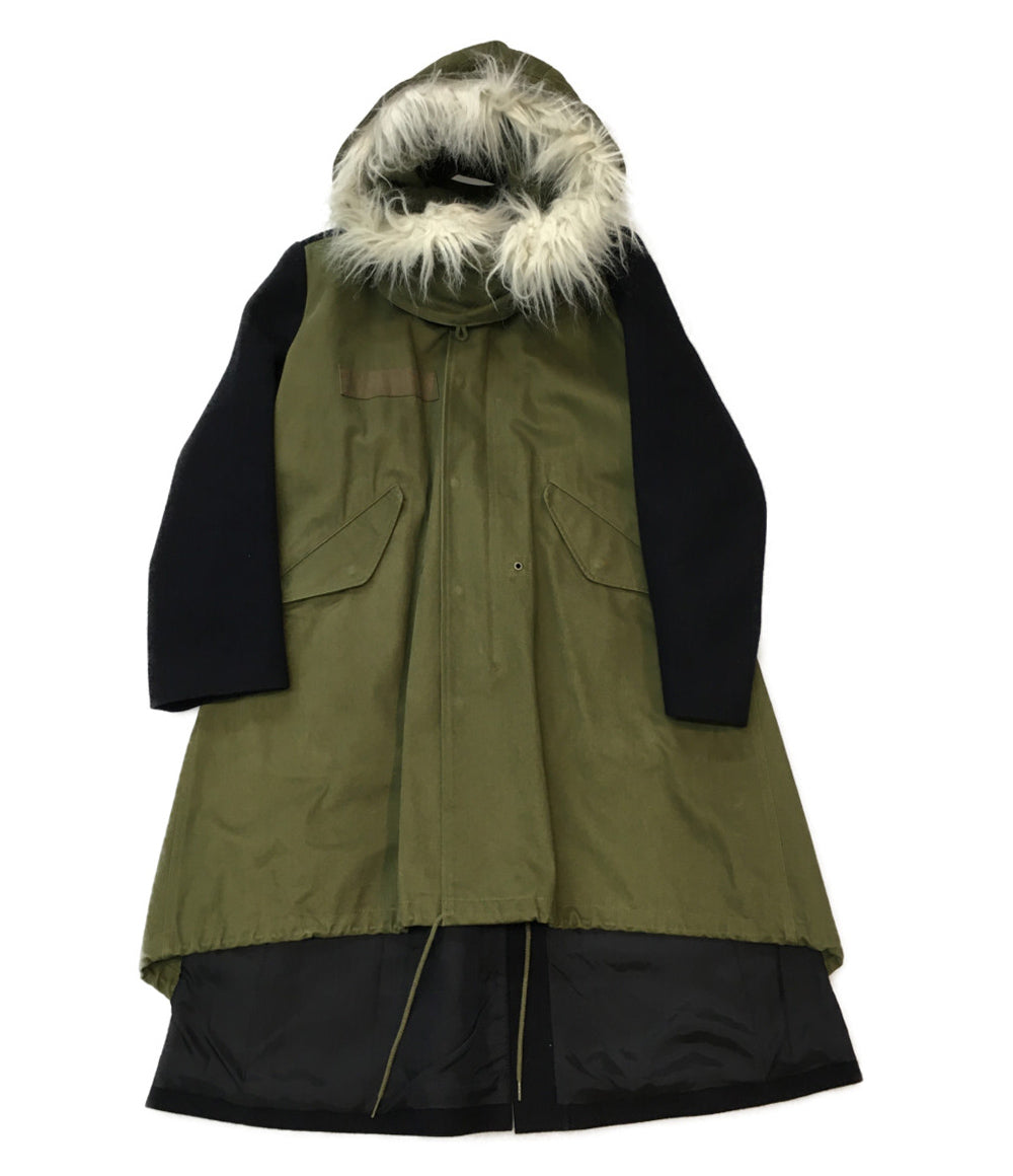 JUNYA WATANABE ウールドッキングモッズコート 20019aw JD-C035 メンズ SIZE S ジュンヤワタナベコムデギャルソン