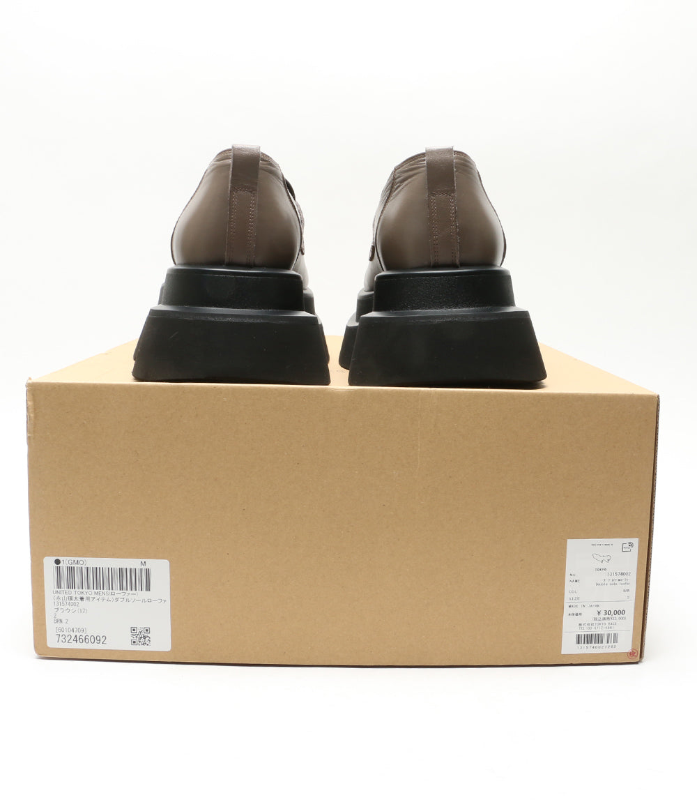 UNITED TOKYO ダブルソール ローファー Double Sole Loafer 131574002 131574002 メンズ SIZE 2 ユナイテッドトウキョウ