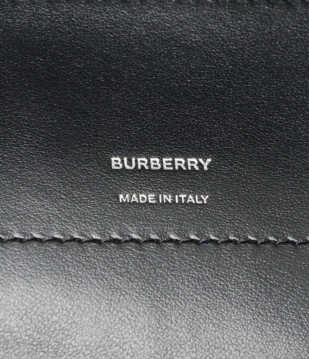 バーバリー 美品 長財布 TAPE PRINT LAMINATED PHONE WALLET      レディース   BURBERRY