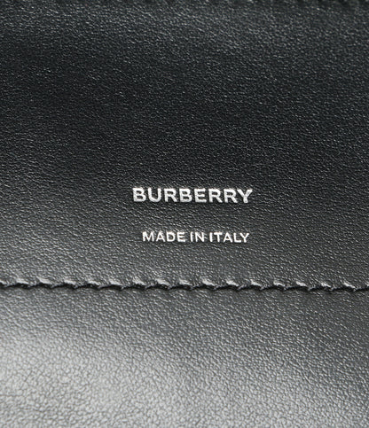 バーバリー 美品 長財布 TAPE PRINT LAMINATED PHONE WALLET      レディース   BURBERRY