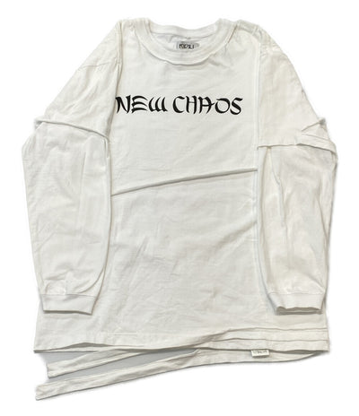 キディル 長袖Ｔシャツ  NEW CHAOS Double  18SS    KL278 メンズ SIZE F  KIDILL