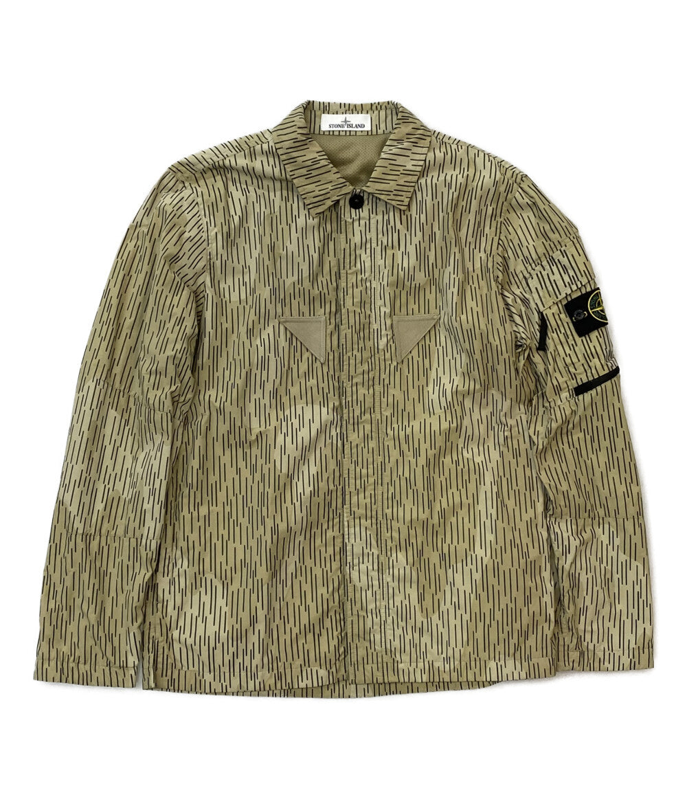 ストーンアイランド  ジャケット REFLECTIVE RAIN CAMO OVERSHIRT     7515112E2 メンズ SIZE M  STONE ISLAND