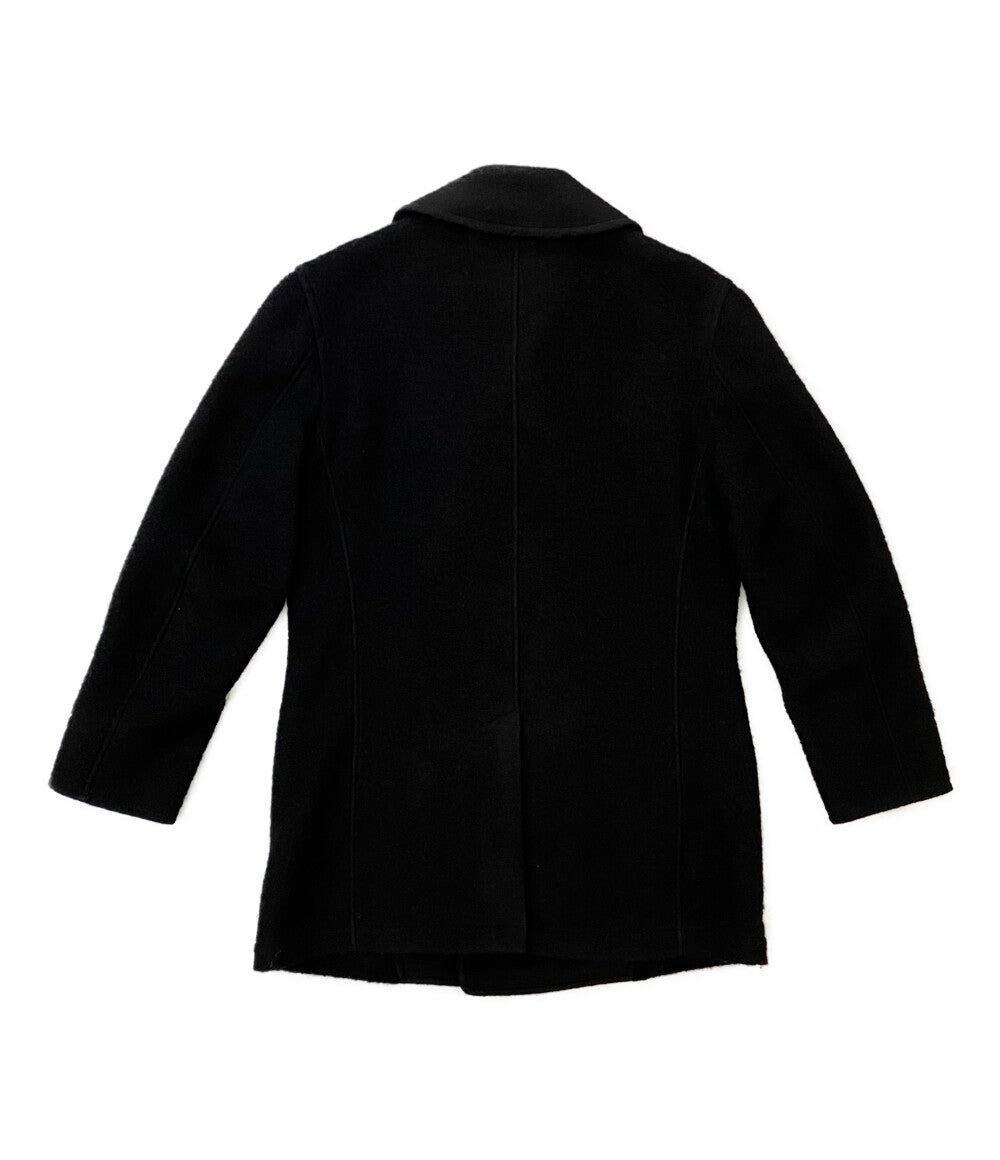 ヨウジヤマモトプールオム  ピーコート SHRINK 10BUTTON PEA COAT      HX-C08-125 メンズ SIZE 3  YOHJI YAMAMOTO POUR HOMME