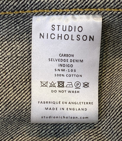 スタジオニコルソン  デニムジャケット CARBON SELVEDGE DENIM JACKET 21ss     メンズ SIZE M  STUDIO NICHOLSON