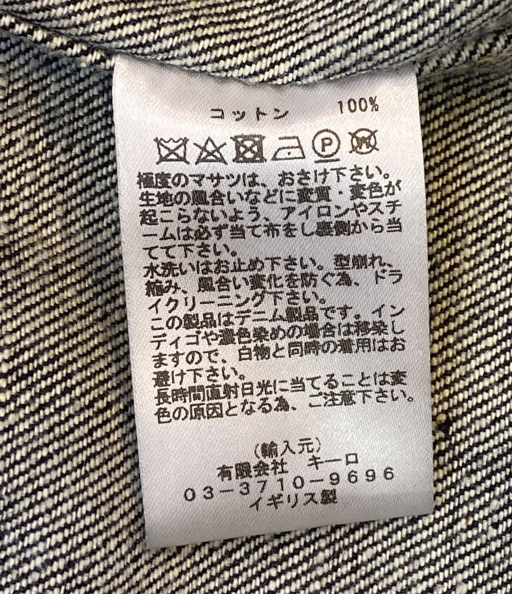 スタジオニコルソン  デニムジャケット CARBON SELVEDGE DENIM JACKET 21ss     メンズ SIZE M  STUDIO NICHOLSON