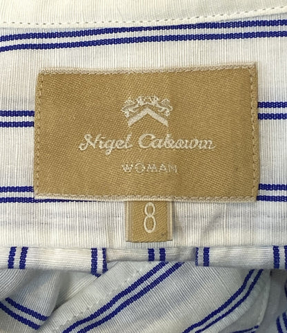 ナイジェルケーボン  シャツワンピース ストライプ     80340810004 レディース SIZE 8  Nigel Cabourn