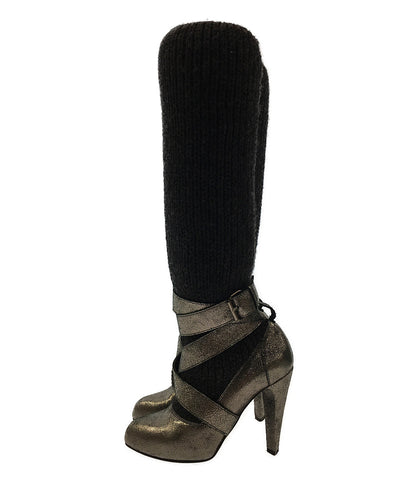 セルジオロッシ  ニットブーツ      レディース SIZE 35.5  Sergio Rossi