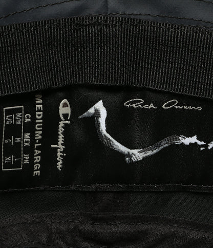 RICK OWENS × Champion チャンピオン ハット GILLLINGAN HAT NYLON CM21S0022-805406 レディース SIZE ML リックオウエンス