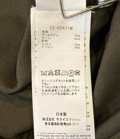 サカイ  半袖Ｔシャツ Suiting Mix Pullover 2022ss    22-02671M メンズ SIZE 1  sacai