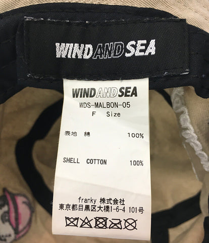 ウィンダンシー マルボン ハット バケットハット     WDS-MALBON-05 レディース SIZE F  WIND AND SEA× MALBON