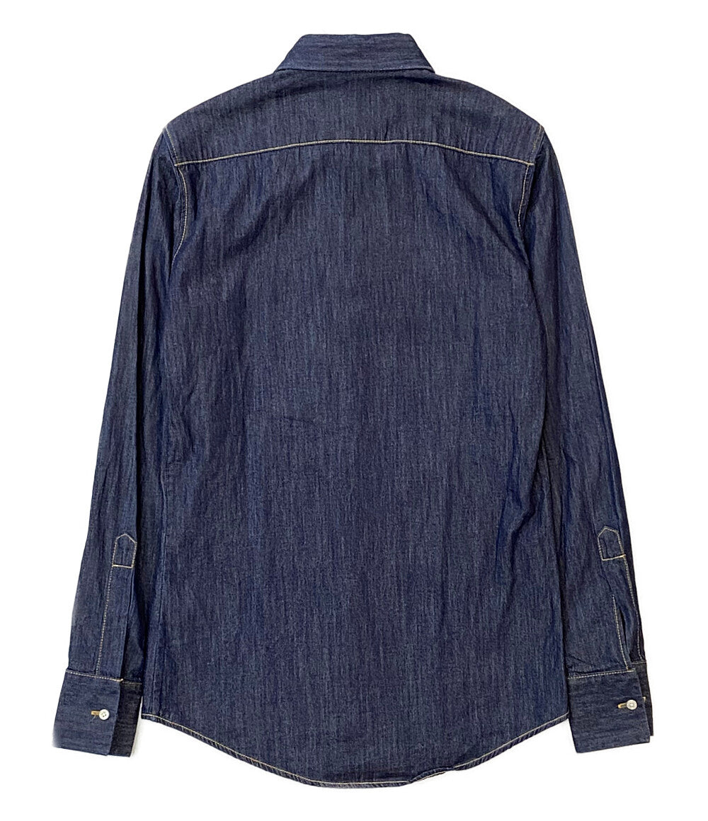 DSQUARED デニムシャツ 44 DSQUARED2 比翼デニムシャツ 長袖 S74DM0387 メンズ SIZE 44 ディー