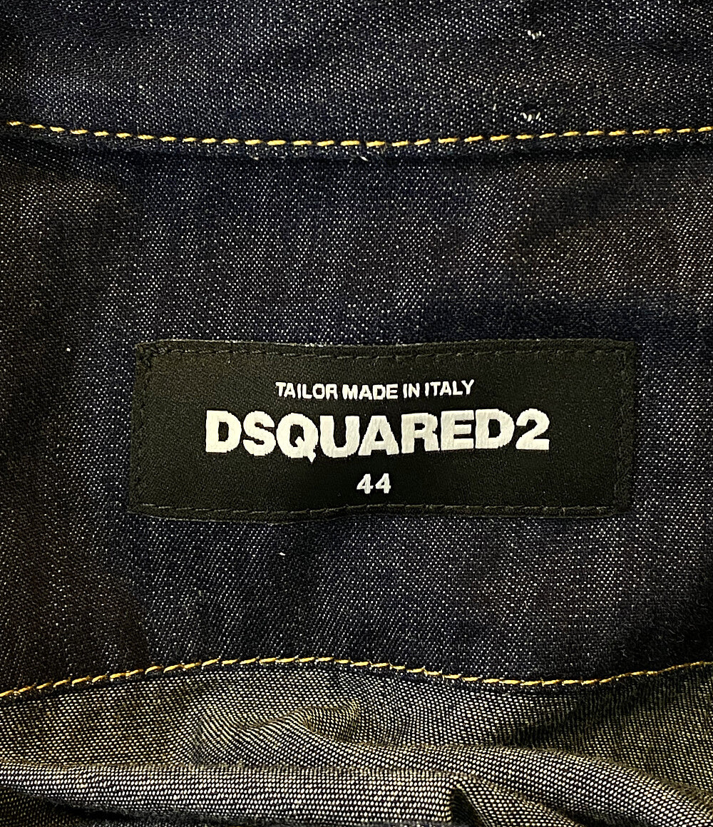 ディースクエアード  比翼デニムシャツ 長袖     S74DM0387 メンズ SIZE 44  DSQUARED2