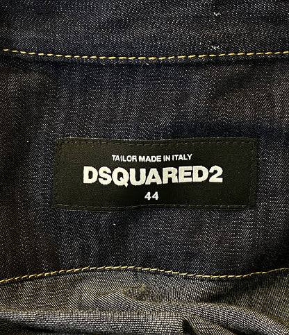 ディースクエアード  比翼デニムシャツ 長袖     S74DM0387 メンズ SIZE 44  DSQUARED2