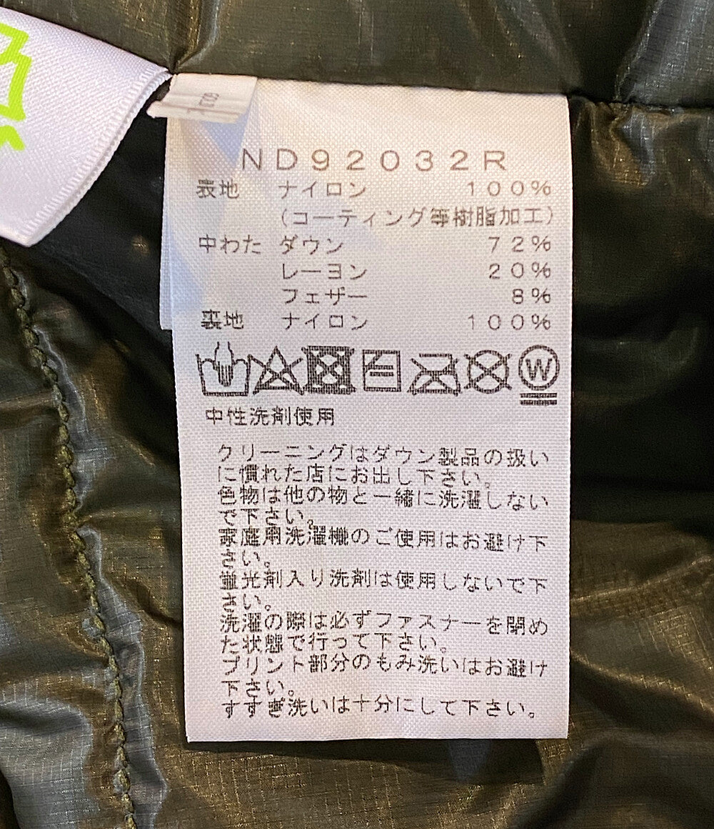 ザノースフェイス  ダウンジャケット GORETEX デザートガウン Vネック ジップアップ     ND92032R メンズ SIZE L  THE NORTH FACE