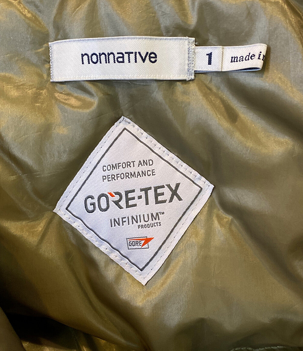 nonnative ダウンジャケット HIKER DOWN JACKET WITH GORE-TEX 19AW NN-JU3601 メンズ SIZE 1 ノンネイティブ