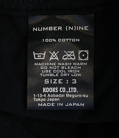 エヌエヌバイナンバーナイン  半袖Ｔシャツ イーグルプリントTシャツ      メンズ SIZE 3  NUMBER (N)INE