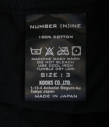 エヌエヌバイナンバーナイン  半袖Ｔシャツ イーグルプリントTシャツ      メンズ SIZE 3  NUMBER (N)INE