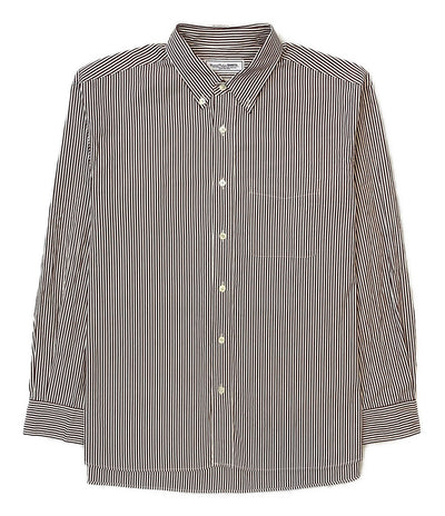 ユニバーサルプロダクツ  長袖シャツ ストライプ T.M.STRIPE B.D SHRT     223-60304 メンズ SIZE 2  UNIVERSAL PRODUCTS