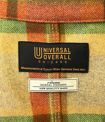 ジャーナルスタンダード　レリューム 美品 ユニバーサルオーバーオール ブルゾン シャツジャケット      メンズ   JOURNAL STANDARD relume UNIVERSAL OVERALL