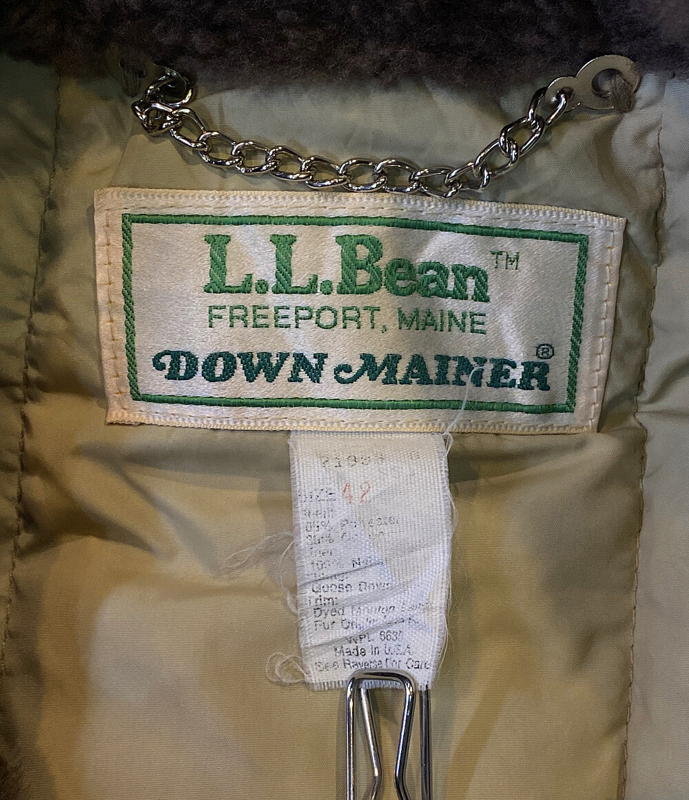 エルエルビーン  ダウンコート down mainer  80s     メンズ SIZE 42  L.L.Bean