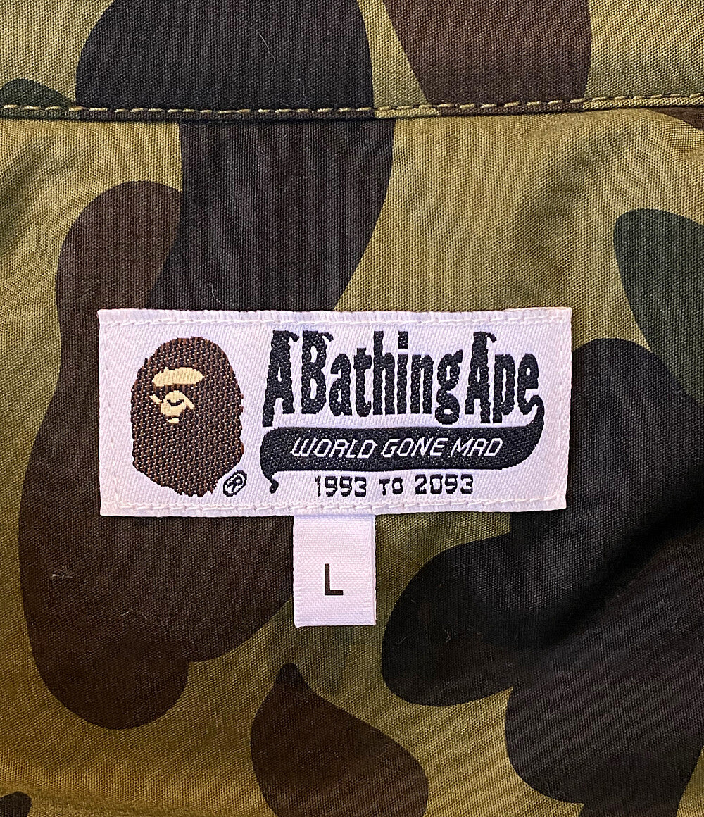 アベイシングエイプ 美品 コーデュロイカモフラジャケット     001LJH301008X メンズ SIZE L  A BATHING APE