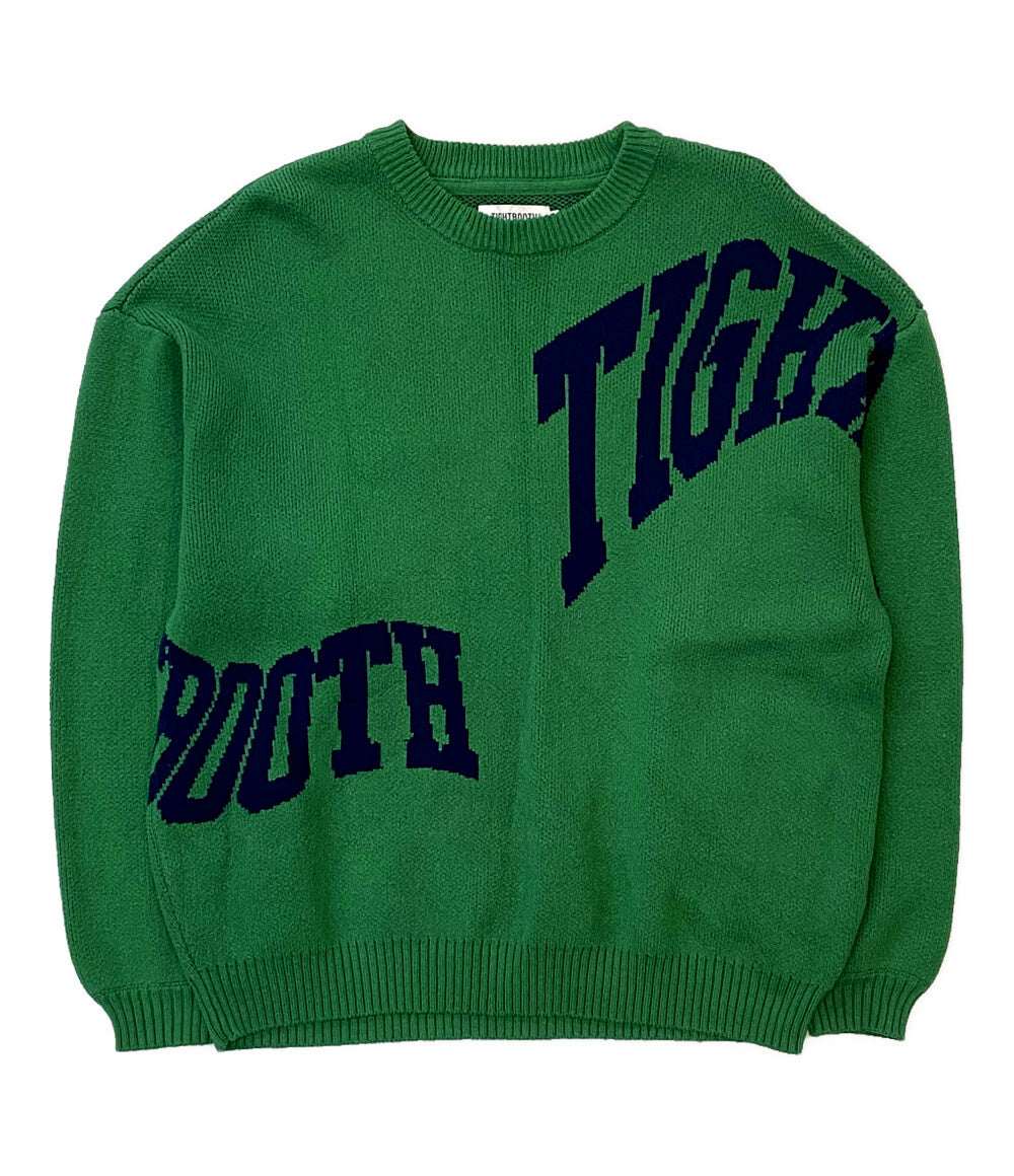TIGHT BOOTH タイトブース ニット ACID LOGO KNIT SWEATER メンズ SIZE M
