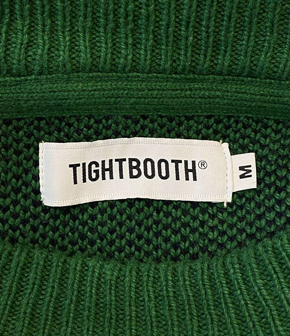 TIGHT BOOTH タイトブース ニット ACID LOGO KNIT SWEATER メンズ SIZE M